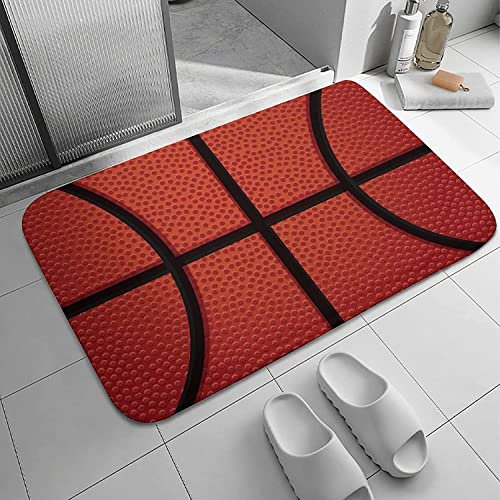 Fussmatte Korbstruktur Orange Bodem Fußabtreter Pflegeleichte Innenmatte Langlebig Teppich, Für Flur, Garten, Badezimmer, 40X60Cm