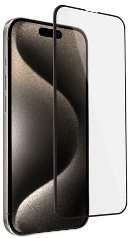 CASETiFY Impact HD Screen Protector [Strengthened 9H aluminosilicate glass, applicator included] for iPhone 15 Pro Max