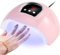 UV Nail Lamp, 54W Nail Dryer Curing Lamp UV Light for Gel Nails with 3 Timer Settings, Auto Sensor, Digital LED Display Capable of Hands and Feet, Suitable for Home Salon Use