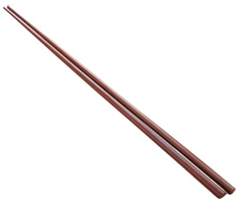 Cabilock 1 Par Palillos palitos largos de madera vajilla mostrada Estilo chino Japón