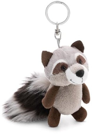 NICI Kuscheltier Waschbär Lenno 10cm schlenkernd Green