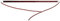 TengFeiCT Infrarotlampe, 1050 W, 235 V, 53 cm, Farbhärtungslampe, Halogen-Quarz-Heizelement, kurzwelliges Infrarotlicht, goldene Glühbirne, Rubinröhre, 1 Stück