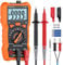 Proster Digital Multimeter mit Induktivitätstest 6000 Zählungen TRMS Auto Bereich NCV Detektor DC AC Spannung 10A AC/DC Strom Messgerät Temperatur Kapazität Widerstand Diode Kontinuität Tester