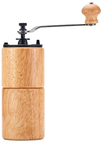 QXSJEDYCH Handkaffeemühle, einstellbare Grobheit und Feinheit, Haushalts-Kaffeemaschine mit Handkurbel, manuelle Mühle, Kaffeebohnenmühle, Handkaffeemühle Mühlen(Q)