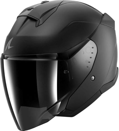 Shark Unisex Skwal Jet Blank W05 Jet Motorradhelm