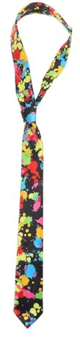 WRITWAA Binden Seidenfliegen Für Männer Jungen Schwarze Fliege Trauzeugen Krawatten Schwarze Krawatten Für Männer Hochzeitskrawatte Frauen Coole Strasssteine Halskette Polyester