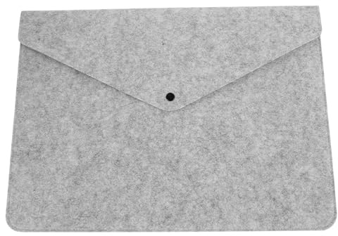 Handliche A4 Dokumententasche aus Filz, Wiederverwendbar | Leichtes Format, zur Aufbewahrung von Unterlagen, Bürobedarf und Akten