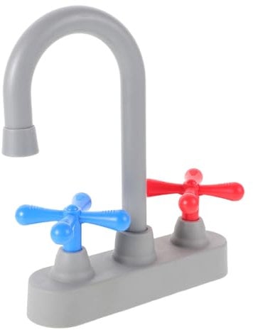 PHENOFICE Wasserhahn-ersatz Für Kinder Zum Rollenspiel: Simulations-spülbeckenspielzeug Aus Kunststoff – Abgerundete Ecken Für Sichere Rollenspiele Und Interaktiven Spaß
