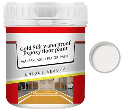 Keller Epoxidfarbe Kit - Beschichtung auf Wasserbasis Versiegelung Auffahrt Schutz Farbe | Anti-Rutsch-Harz Epoxy Finish für Outdoor Indoor Böden, Versiegelungsschicht gegen Luft Wasser in