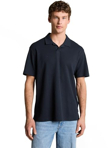 TOM TAILOR Denim Herren Relaxed Fit Poloshirt