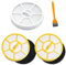 1 Jeu De Filtres Avec Brosse De Nettoyage De Rechange, Compatible Avec Les Aspirateurs Karcher VC3 (1.198-125.0 Et 2.863-238.0).