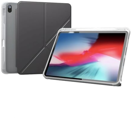 WiWU GF-003 Classic III Schutzhülle für iPad 2024 Pro 13 Zoll (33 cm), Schwarz