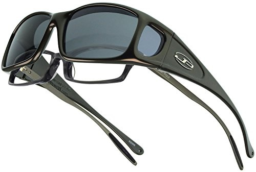 Jonathan Paul RAZOR Überbrille - M - rechteckig Gunmetal - Grau