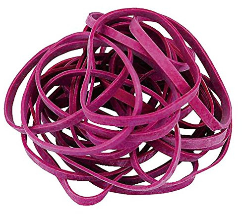 GUMMIB NDER ROT 130 X 10MM 1000G KARTON