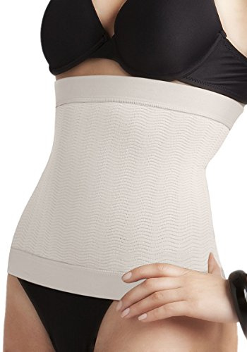 SOLIDEA Unisex Silver Wave Bauchband | Damen Kommpression-Bauchband, Herren Kommpression-Bauchband
