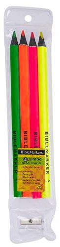 HIGHLIGHTER PENCIL SET - JUMBO