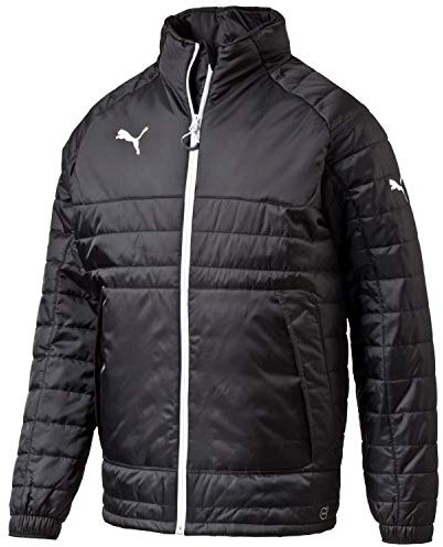 PUMA Herren Stadium Jacket Jacke, Black-White, S