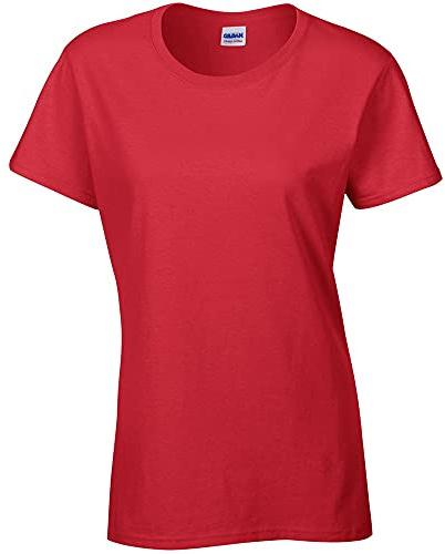 Gildan Ladies/Womens Heavy Cotton Missy Fit Short Sleeve T-Shirt