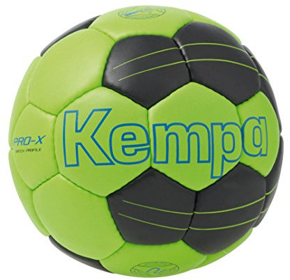 Kempa Ball Pro X Match Profile, Fluo Grün/Schwarz/Royal, 3, 200186602