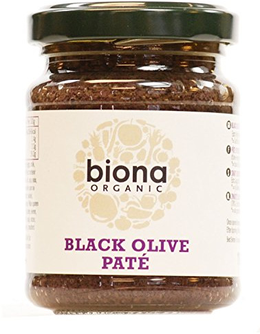 Biona Organic Black Olive Pate 120g (Pack of 4)