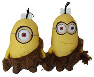 Diverse Minions Caveman 20cm (Kevin and Stuart Set)