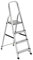 Linea Garden Friend Scala Alluminio Everest 4 gradini per Uso Domestico e bricolage Portata Max 150 kg