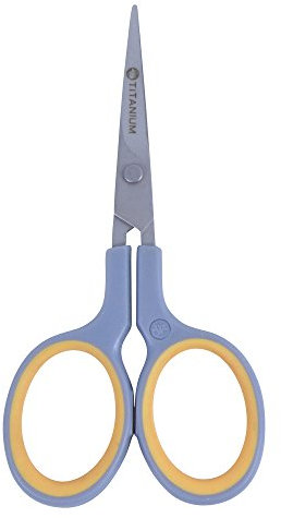 Westcott 13865 Stickschere, gebogen, Titan, 10,2 cm
