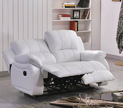 Voll-Leder Couch Sofa Relaxsessel Polstermöbel Fernsehsessel 5129-2-W sofort