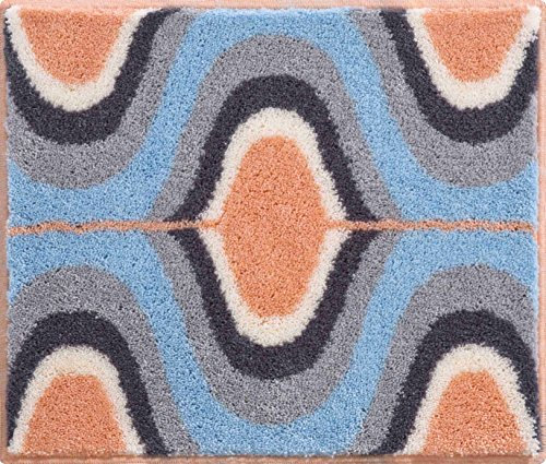Grund Karim 18 Badematte, Supersoft Polyacryl, Apricot, 50 x 60 cm
