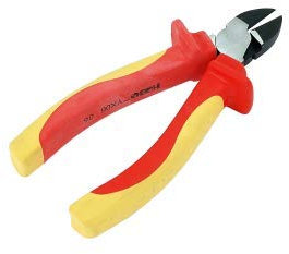 VDE Electricians 160mm Side Cutting Cutters Pliers Insulated Diagonal Cut