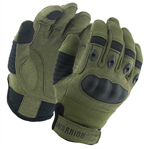 Handschuhe Warrior Omega Hard Knuckle Oliv, L, Oliv