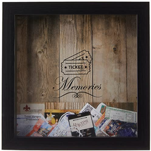 Lawrence Cornici Nero 10x10 Shadow Box Porta Biglietti