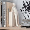 Kähler Der Hedonist H22 cm Character Skulpturen Unglasierte Oberfläche, Weiss
