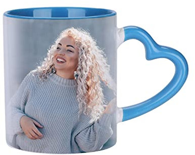 Tazza personalizzata con la tua foto personalizzata tazza di tè caffè sensibile al calore cambiando colore tazza con un cucchiaio bonus foto regali per famiglie/amici