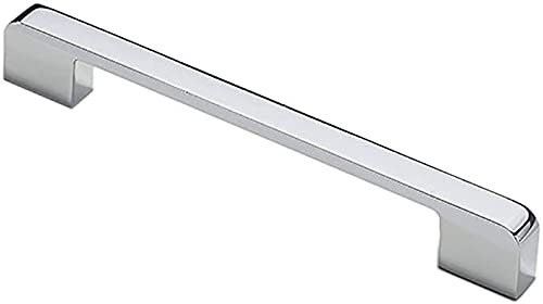 TOP-VIGOR Kitchen Cabinet Door Handle Polished Drawer Pull Handle T Bar Furniture Cupboard Handles Hole Center 160mm