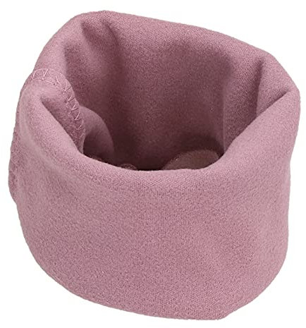 Cache-oreilles pour chien, résistant à la poussière, lavable, insonorisant, haute élasticité pour l'extérieur, par temps froid, pour le camping (rose, code L)