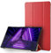 Hianjoo Funda Compatible con Lenovo Tab M10 FHD Plus Gen 2 10.3, Slim Smart Protectora Folio Tablet Cover de Cuero con Función de Soporte Carcasa para TB-X606 X606F, Roja