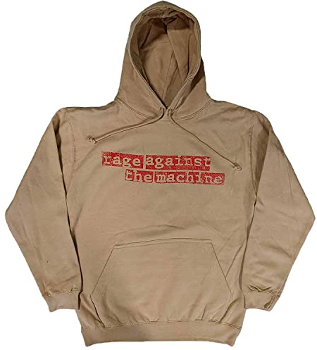 Rage Against The Machine Nuns Band Logo Hoodie New Official Man