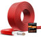 Oududianzi 50m Solar Cable 6mm2, Cable de Extensión para Panel Solar, Cable PV, Cable Placa Solar, Cable Fotovoltaico, Cable de Extensión Solar Para Paneles Solares Sistemas (50m Rojo)