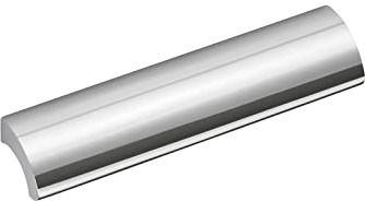 SOTECH Möbelgriff NORR BA 128 mm | Aluminium Griffleiste Küchengriff