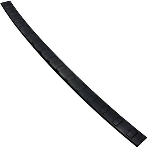 Aroba AR1219-BL Edelstahl Schwarz Black Chrome Ladekantenschutz kompatibel mit Seat Arona ab BJ. 11.2017> passgenau Abkantung Farbe Schwarz-Anthrazit