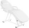 Bonnlo Chaise de Tatouage de Massage, lit D'esthéticienne, Chaise de lit Faciale Polyvalente pour équipement de Salon de Beauté Spa Coiffeur, Blanc
