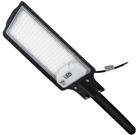 CREATESTAR LED Straßenlaterne 150W, LED Straßenlampe Straßenleuchte IP66 Mastleuchte Weiß Wegeleuchten Sicherheits Wand Licht Parkplatzbeleuchtung für Garten, Innenhof, Straße, Garage