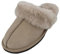 HAFLINGER Lammfell Hausschuhe North Star Filzpantoffel Beige (Sahara), Gr 40