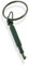 Shoke - Clé Pivotante Universelle – Véritable clé de Menottes de Police – Non Compatible avec les Manilles de Marque SHOKE et YUIL