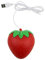 LARUISEE USB Mouse Cute Fruit Strawberry Shape Mouse Portable Mini Optical Mice Cartoon Computer Mouse 3 Button Mouse For Laptop Pc Cute Ergonomic