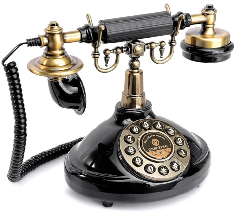 Audio Gästebuch Hochzeitstelefon (schwarz)