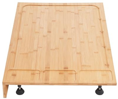 Plaque de recouvrement pour cuisinière, planche à découper pour cuisine, 75 x 54 x 10 cm, pour plaque de cuisson ou couvercle de cuisinière