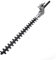 Hedge Trimmer Head, High Pole Brush Grass Cutter Head, Hedge Trimmer Attachment, 9 Spline High Pole Brush Grass Cutter Harvester Mower (26 * 9mm)