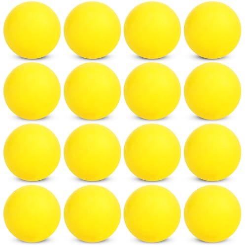 WinnerWhy Schaumstoff-Tennisbälle für Erwachsene, Gelb, weiche Schaumstoff-Tennisbälle, Großpackung für Anfänger und Herren, 16 Stück